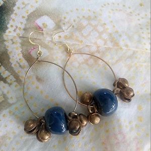 ❤ Artisan Handmade Gypsy Earrings: Hoops with Bells!